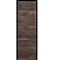 Bloc-porte d'intérieur design en placage naturel de fibre de bananier  | CARAÏBES Aruba