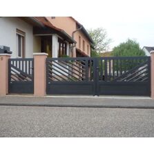 Portail en aluminium design | Collection Harmonie