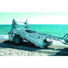 Tamiseur cribleur tracté pour le nettoyage des plages | Canicas T 230 