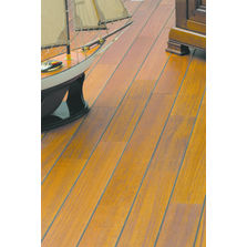 Parquet en merbau massif à joint pont de bateau | Merbau pont de bateau