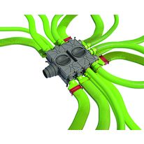 Caisson multidiamètres pour la distribution d?’air | Caisson Multidiamètre