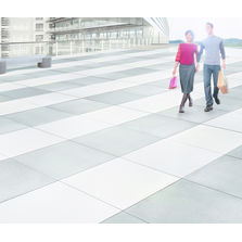 Dalles en béton grand format pour espaces extérieurs | Dalles traitées grand format