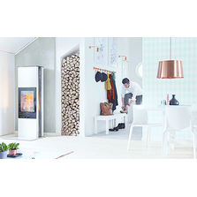 Poêle en acier de 5 kW de puissance avec arrivée directe d'air frais | Contura C35