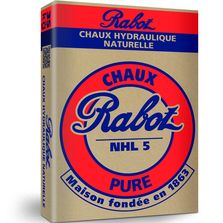 Chaux naturelle hydraulique pure | Rabot NHL 5