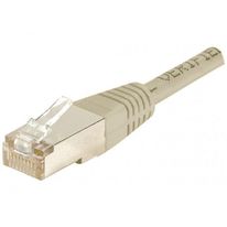 Cordon RJ45 catégorie 6 F/UTP gris - 0,5 m | Réf. 852512