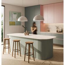 Panneau technique en solid surface HIMACS| Panneau cuisine HIMACS résistant et hygiénique