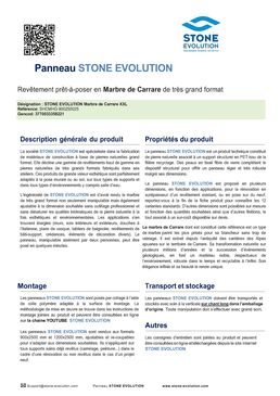 Panneau de revêtement mural de dimension standard