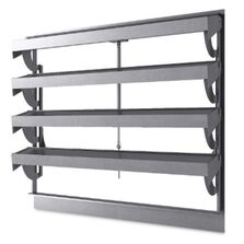 VENTRA STERLING-F | Ouvrant de désenfumage à ventelles et isolation renforcée (DENFC) en façade