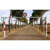 Portique pivotant | Portique à volet en acier pour contrôle d'accès