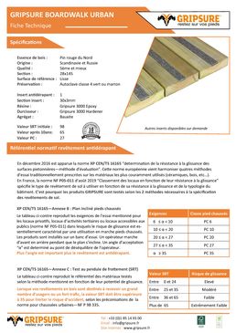 Lame de terrasse antidérapante en bois | Boardwalk Urban 