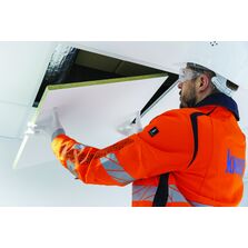 Dalle haute performance acoustique à surface extra-blanche | Topiq Alpha