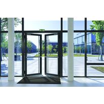 Porte d'entrée battante grand trafic à rupture de pont thermique | Wictsyle NG