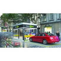 Système de stationnement automatique souterrain à plusieurs rangées | SkyPark LW