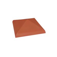 Chapeau de pilier point de diamant en terre cuite | CHAPEAU PILIER POINTE 