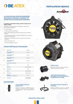 Ventilateur/Extracteur | UB20xx 