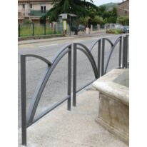 Barrière de voirie | Barrière Vallon en acier thermolaqué