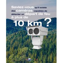 Caméra PTZ Thermique Anti-Incendie : Détection Précoce de Feux de Forêt Longue Portée