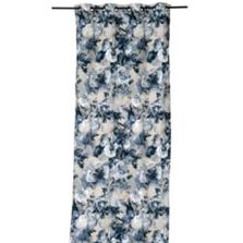 Rideau en satin de coton | Rideau brassée sable 7731-04