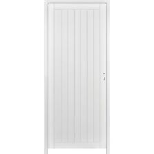 Bloc porte thermique verticale laqué blanc | LAPEYRE SERVICES