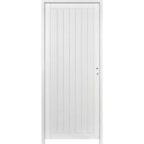 Bloc porte thermique verticale laqué blanc | LAPEYRE SERVICES