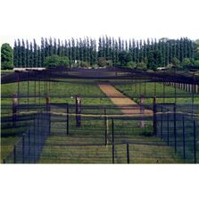 Filet noué câblé pour couvrir les volières - 50 x 50 mm | MEGADIS