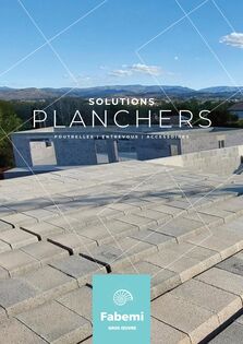 Solutions Planchers - Poutrelles, entrevous et accessoires