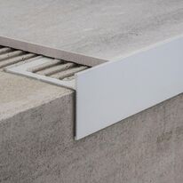 Profilé de rive pour balcons et terrasses | CERFIX PROTEC CPNV en aluminium laqué à design minimaliste
