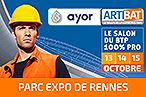 AYOR présente ses innovations au salon Artibat, du 13 au 15 octobre 2021.