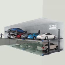 Système de parking indépendant à deux niveaux | Parklift DE-37