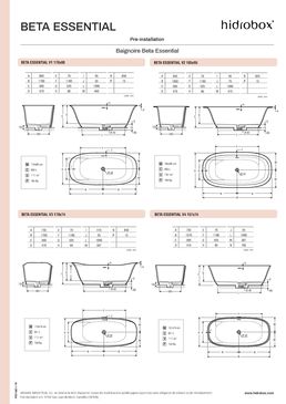 Baignoire îlot en Scene ovale ou ronde | BETA ESSENTIAL