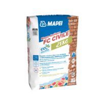 Enduit de finition à la chaux et éco-pouzzolane | MAPE-ANTIQUE FC CIVILE pour façades respirantes
