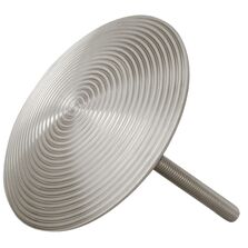 Clou de marquage | Clou de marquage Ø 100 strié en inox 316