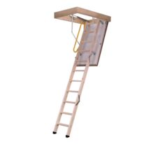 Echelle escamotable pliante bois Confort isolation renforcée | LAPEYRE SERVICES