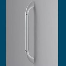 Barre de maintien droite horizontale blanche (L. 300mm) | PREMIUM