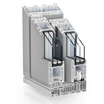 Porte-fenêtre levante-coulissante en PVC | PremiDoor 76