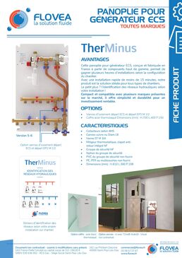 Panoplie pour générateur ECS