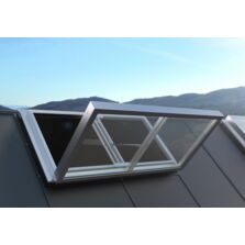 MONODELTA TG | Exutoire mono vantail à RPT pour désenfumage et aération naturelle