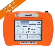 Appareil de recherche de fuite multifonctions | SeCorrPhon AC 200 