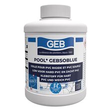 Colle pour canalisations PVC de piscines | Pool* Gebsoblue Pro