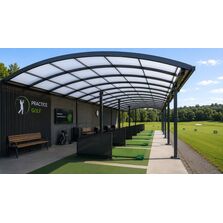 ABRI POUR PRACTICE DE GOLF OVALUX