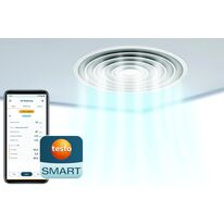Application d'aide au réglage des systèmes de ventilation et mesures multisites | Testo Smart