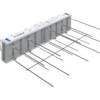 Rupteurs de pont thermique pour la liaison balcon-façade en ITE | Isokorb QF, QFi