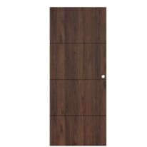 Porte coulissante ROXIE inserts inox - avec serrure | LAPEYRE SERVICES