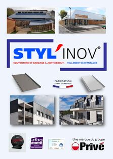 Catalogue Styl'inov® – Couverture et bardage à joint debout