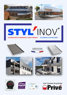 Catalogue Styl'inov® – Couverture et bardage à joint debout