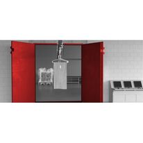 Fermeture de convoyeurs à battants