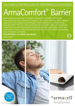 Barrière acoustique haute performance pour un environnement plus silencieux  | ARMACOMFORT BARRIER
