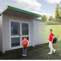 Bâtiment modulaire pour le sport et le loisir | Deltamod