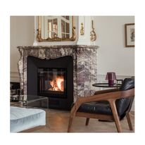 Insert bois avec simple face verticale et porte battante | Venus 730 