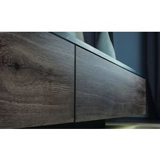 Panneau laqué mate à structure tactile aspect bois | PerfectSense Feelwood
